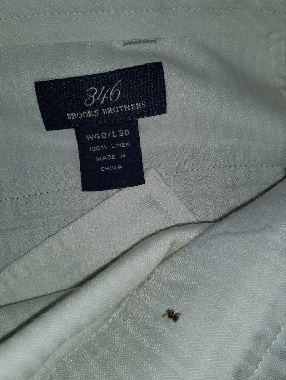 Brooks Brothers Light Beige  Men's Dress Pants